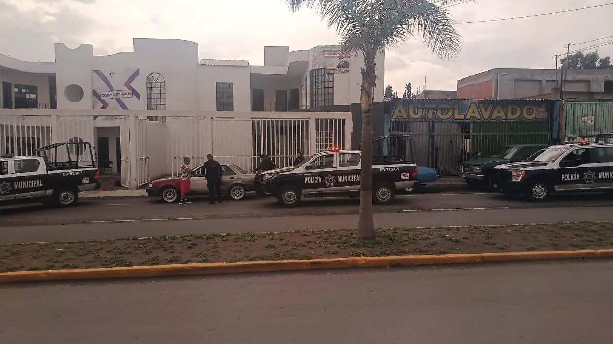 SJR POLI LOS DETUVIERON EN AVENIDA